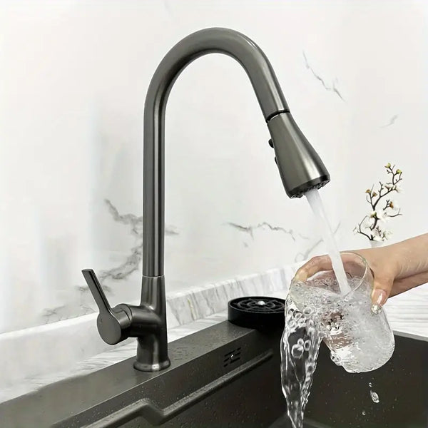 Kitchen Pull-out Faucet,Retractable Hot And Cold Faucet